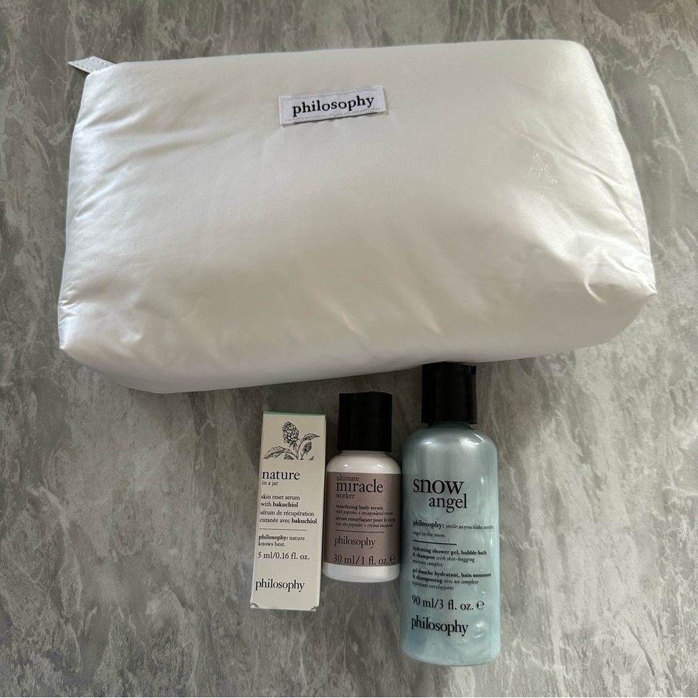 New Philosophy‎ Skincare Set Body and Face Serum Shower Gel